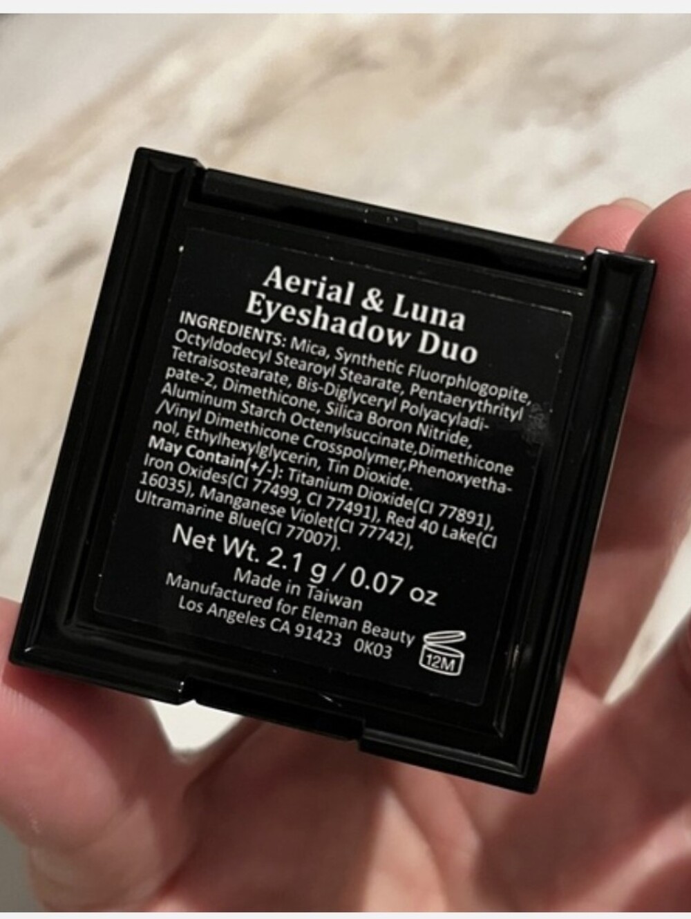 Eleman Beaury Shimmer Duo Eyeshadow - Picture 2 of 3